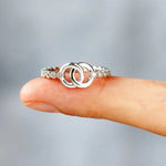 Forever Linked Interlocking Ring