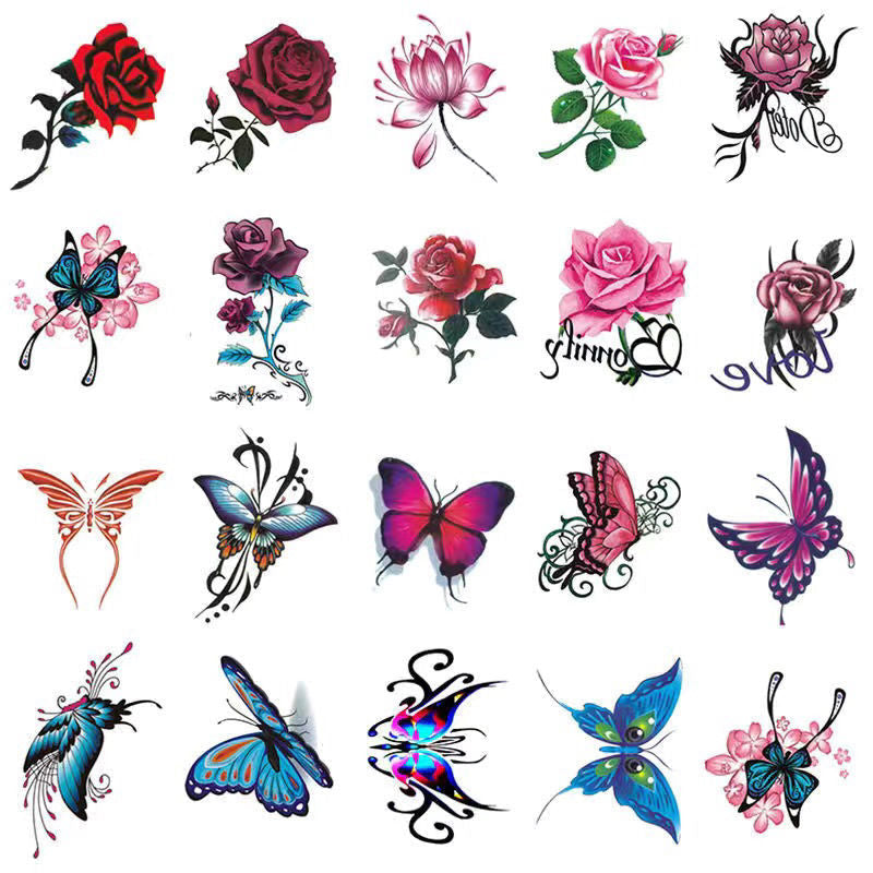 Trendy 3D Tattoo Stickers