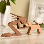 Pet Lover - Wood Sculpture Table Ornaments