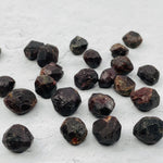 Garnet 1/2lb bag Small Tumbled nuggets - Deep Red Rough Stones