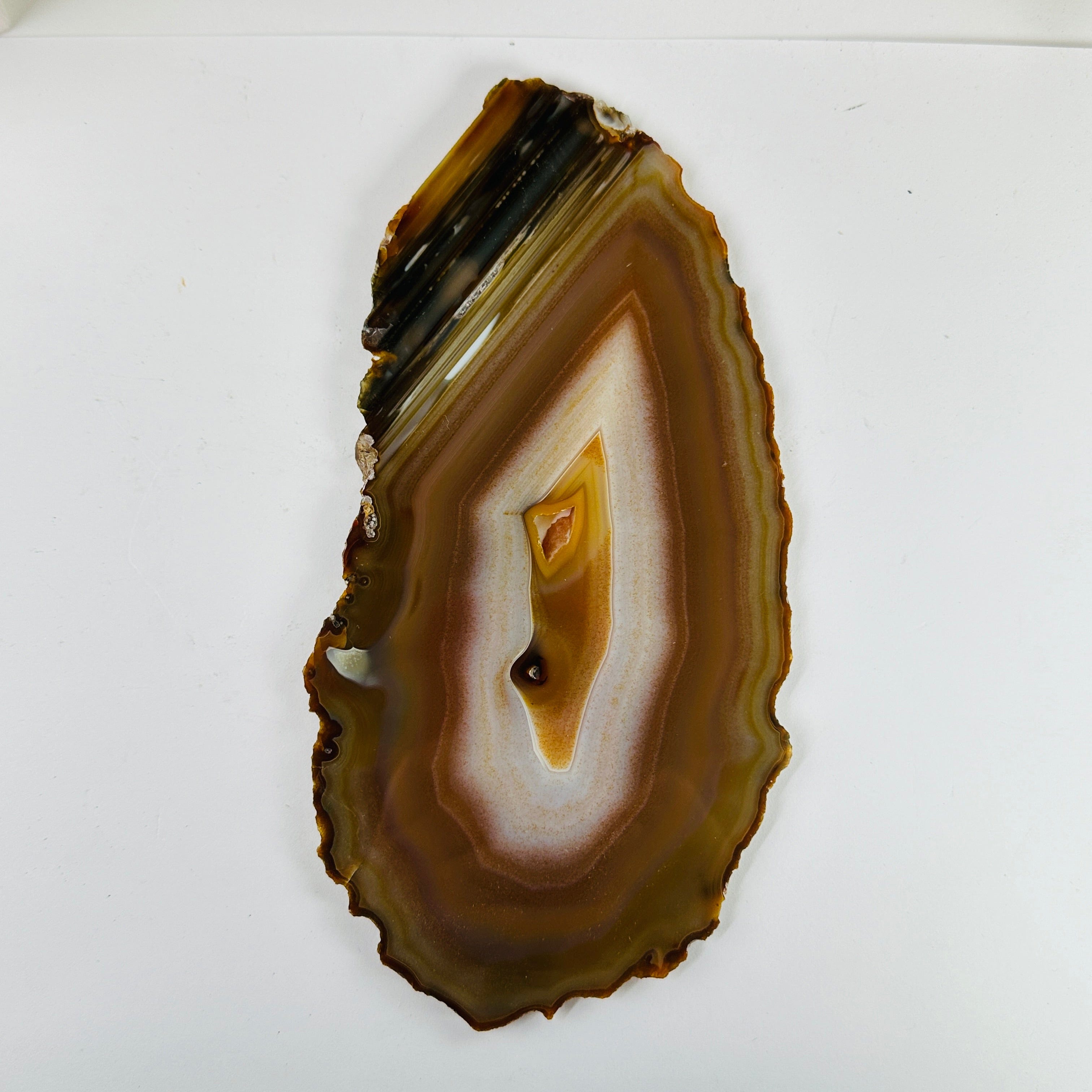 Agate Crystal Slices Set of 3 Slabs