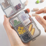 Travel Pill Organizer Box (161 Labels for Customization)