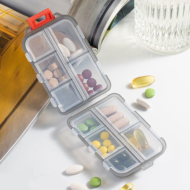 Travel Pill Organizer Box (161 Labels for Customization)