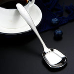 Square Head Stainless Steel Spoons