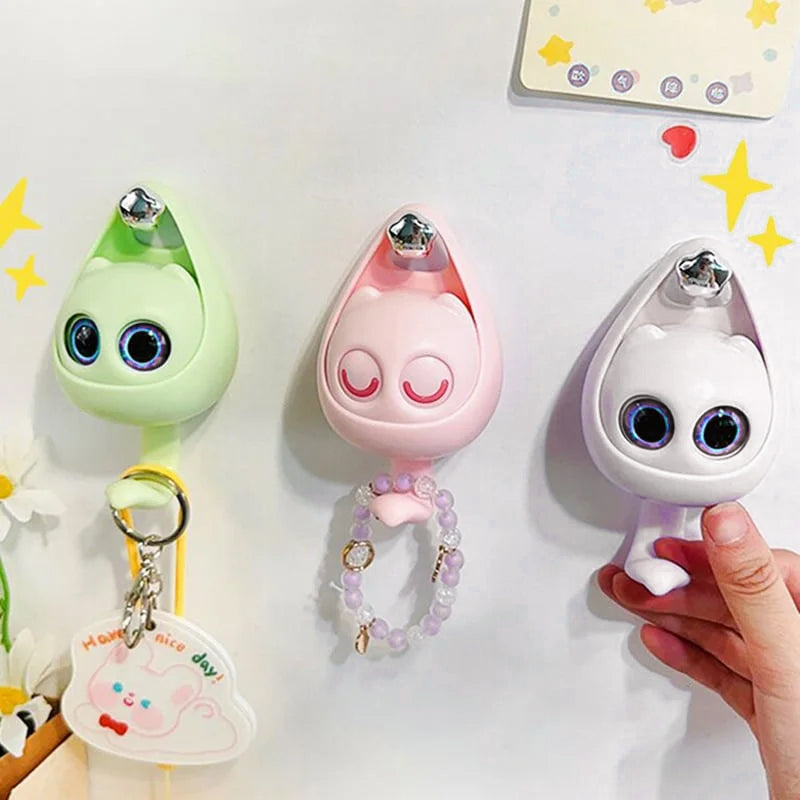 Creative Cute Wink Cat Hooks