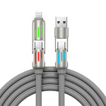 240W 4-in-1 USB C Cable