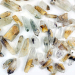 Rough Crystal Quartz Points with Chloride - 1/2 lb bag