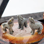 Soapstone Dog Carving from Peru - You Choose Color