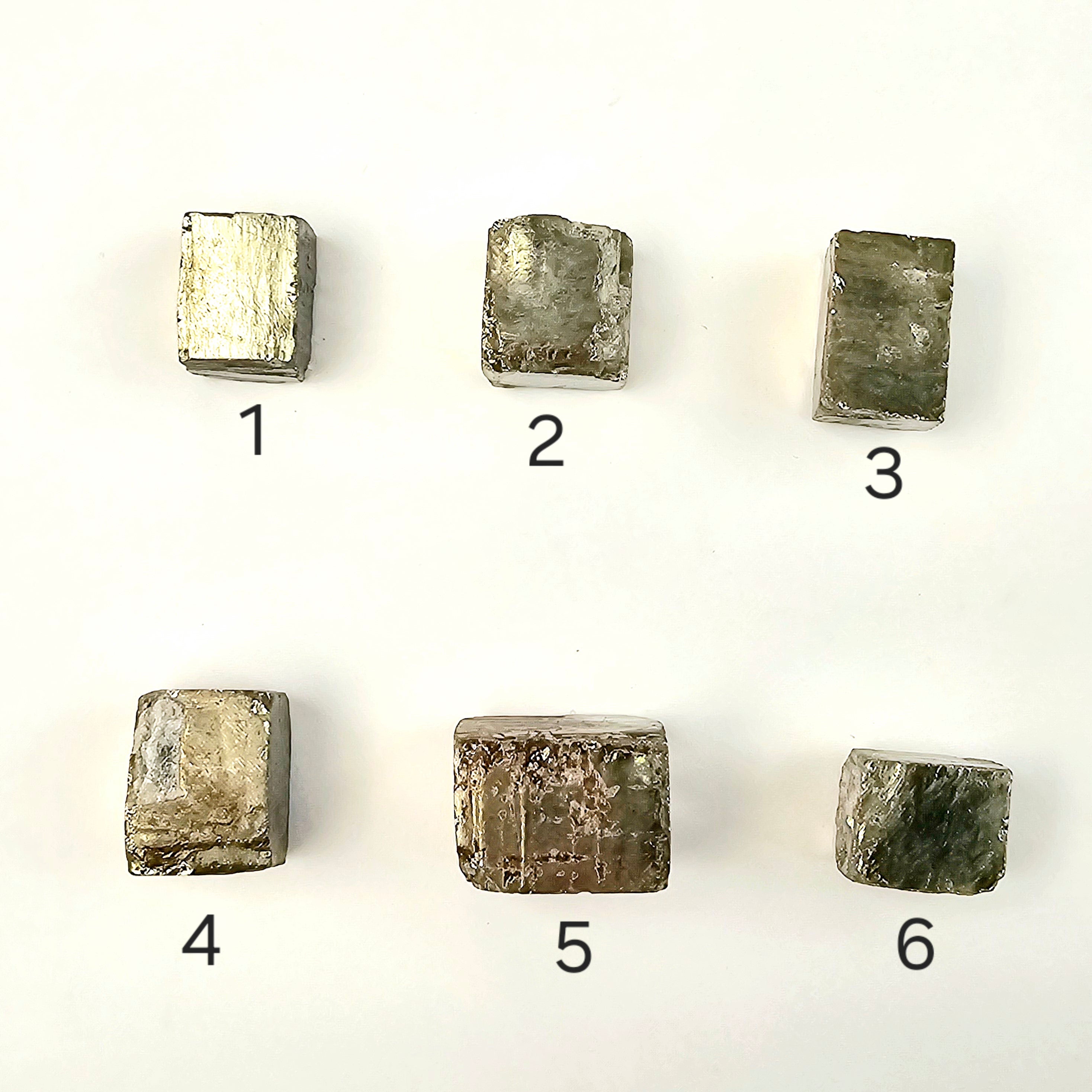 Pyrite Crystal Cube - You Choose #2