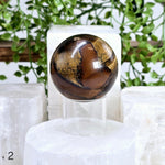 Tigers Eye Polished Crystal Sphere - You Choose