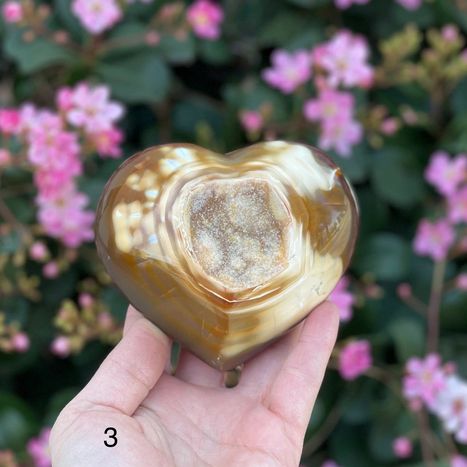 Agate Druzy Crystal Heart YOU CHOOSE