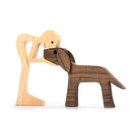 Pet Lover - Wood Sculpture Table Ornaments