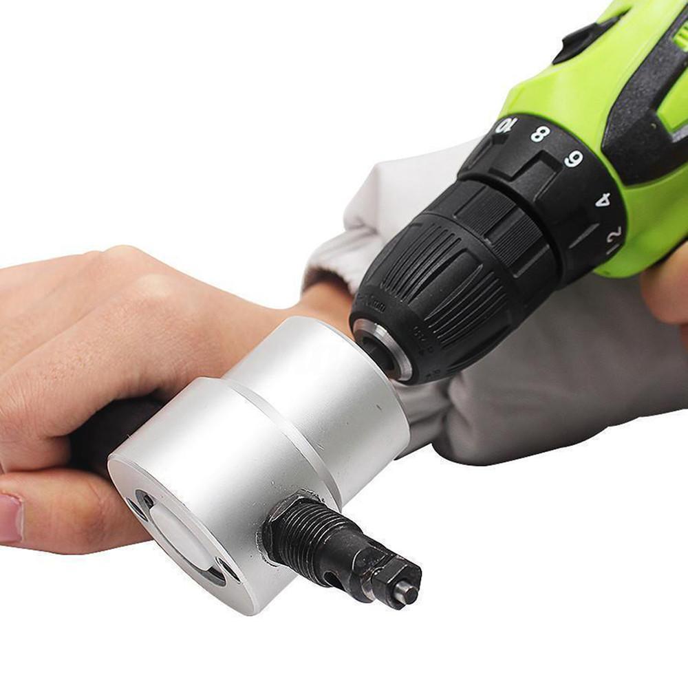 Domom® Double-Headed Handheld Metal Nibbler Cutter