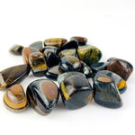 Blue Tigers Eye Polished Stones - 1 Pound Bag