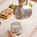 2-in-1 304 Stainless Steel Multifunctional Oil Strainer Pot