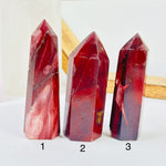 Mookaite Polished Crystal Point AS IS YOU CHOOSE #4