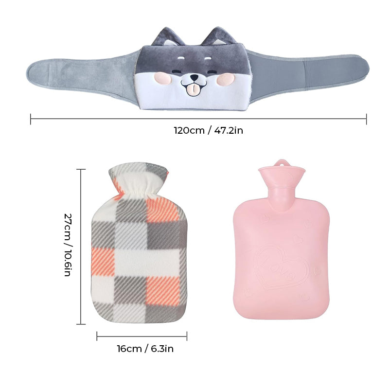 🔥Plush Refillable Hot Water Bottle Belt🔥