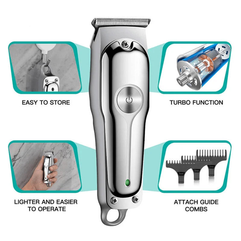 Stainless Steel USB Hair Shaver