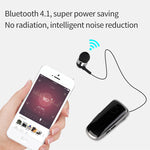 Collar-clip Bluetooth Headset