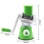 3 in 1 Rotary Cheese Grater Vegetable Slicer