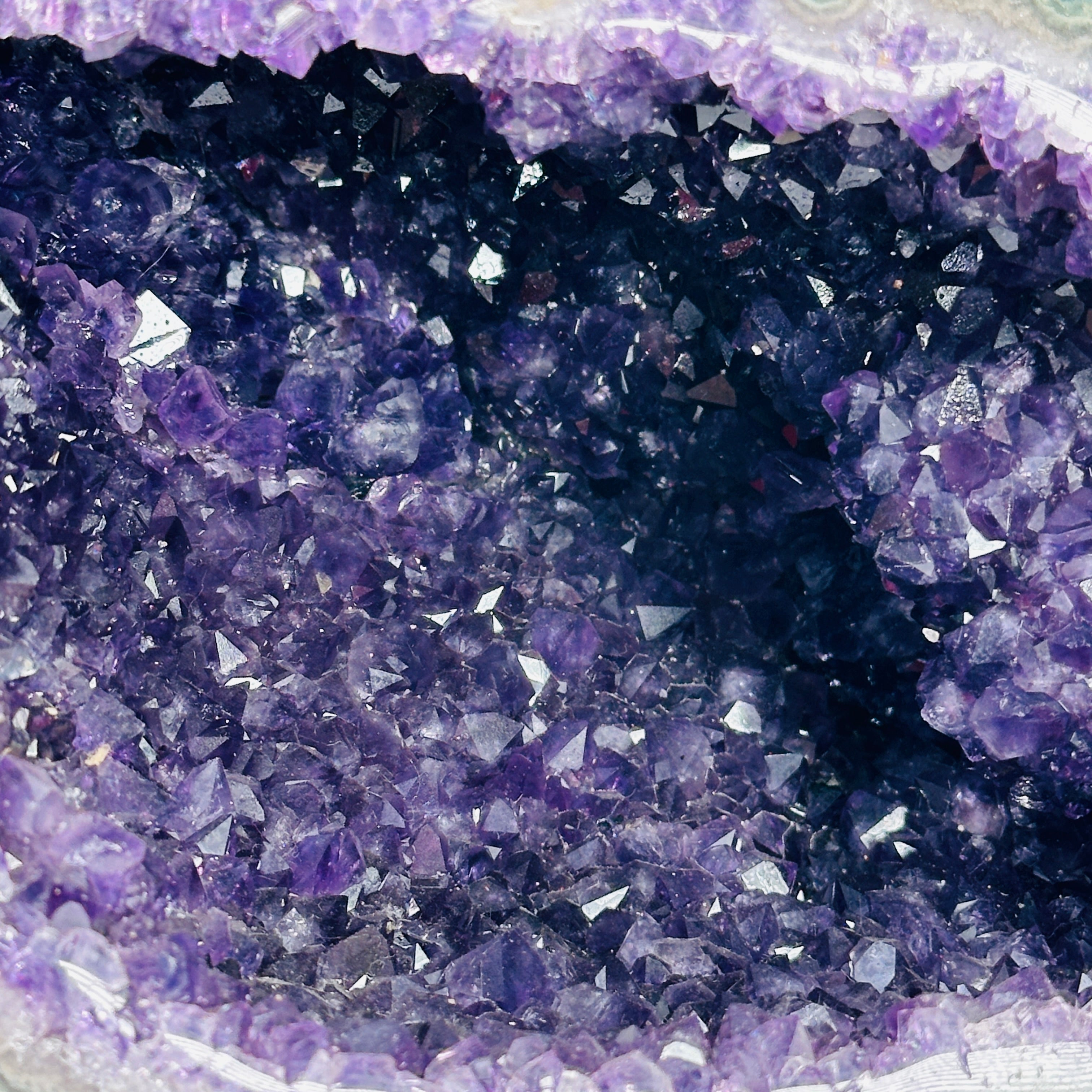 Amethyst Crystal Geode Ball One-of-a-Kind