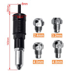 Professional Rivet Gun Adapter Kit with 4Pcs