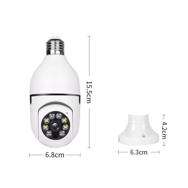 Wireless Wifi Light Bulb Camera Security Camera