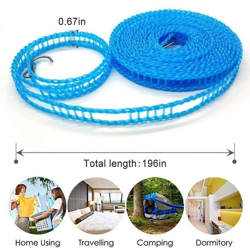 Portable Clothesline for Outdoor & Home (3PCS)