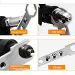 Professional Rivet Gun Adapter Kit with 4Pcs