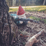 Garden Gnome With Camouflage Uniform And AK47