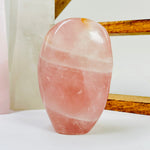 Rose Quartz Crystal Cut Base One-of-a-Kind