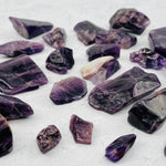 Amethyst Tumbled Freeform Bulk Polished Stones in 1 kilo bag