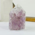 Amethyst Cluster Semi Polished Crystal Point Natural Stone OOAK