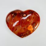 Carnelian Crystal Heart One-of-a-Kind