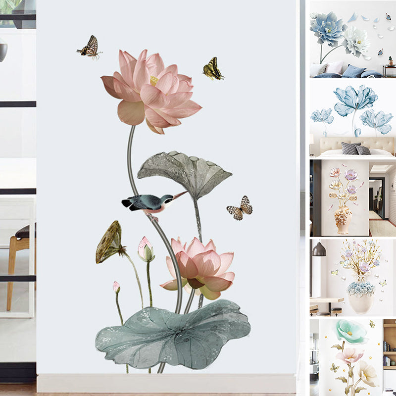 Flower Wall Sticker Wallpaper