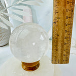 Crystal Quartz - Clear Quartz Sphere - OOAK -