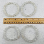 Moonstone Round Bead Bracelets