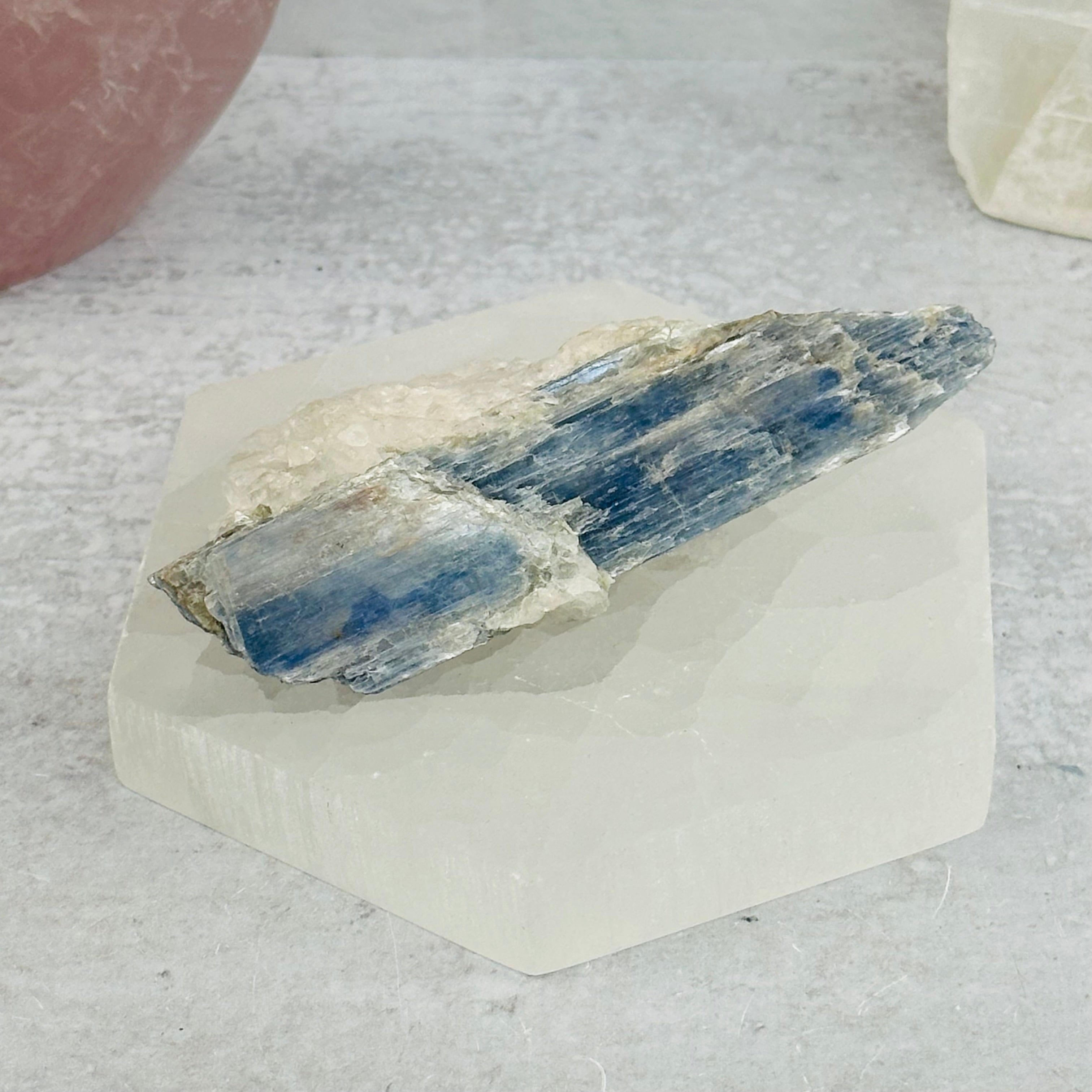 Blue Kyanite Freeform - Rough Natural Stone - By Weight