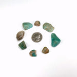 1 lb Bag Amazonite Tumbled Stones Small Gardening