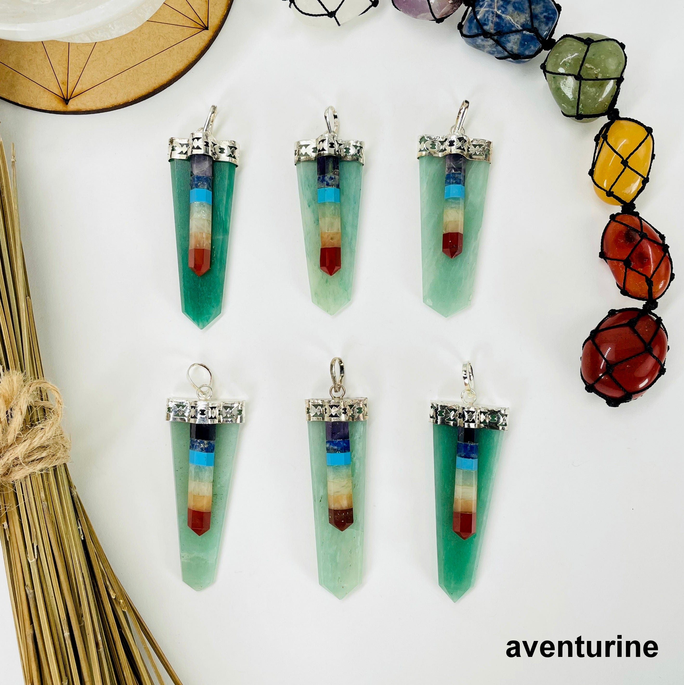 Chakra Point Pendants