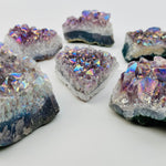 Amethyst Angel Aura Titanium Crystal Flat Box Bulk Wholesale Crystals