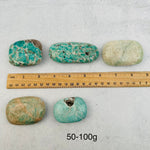 Amazonite Crystal Palm Pocket Stone - You Choose Weight