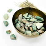 1/2 lb Bag Amazonite Small Tumbled Stones