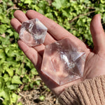 Crystal Quartz Hexagonal Pocket Stone - BY WEIGHT (OF1-S55)