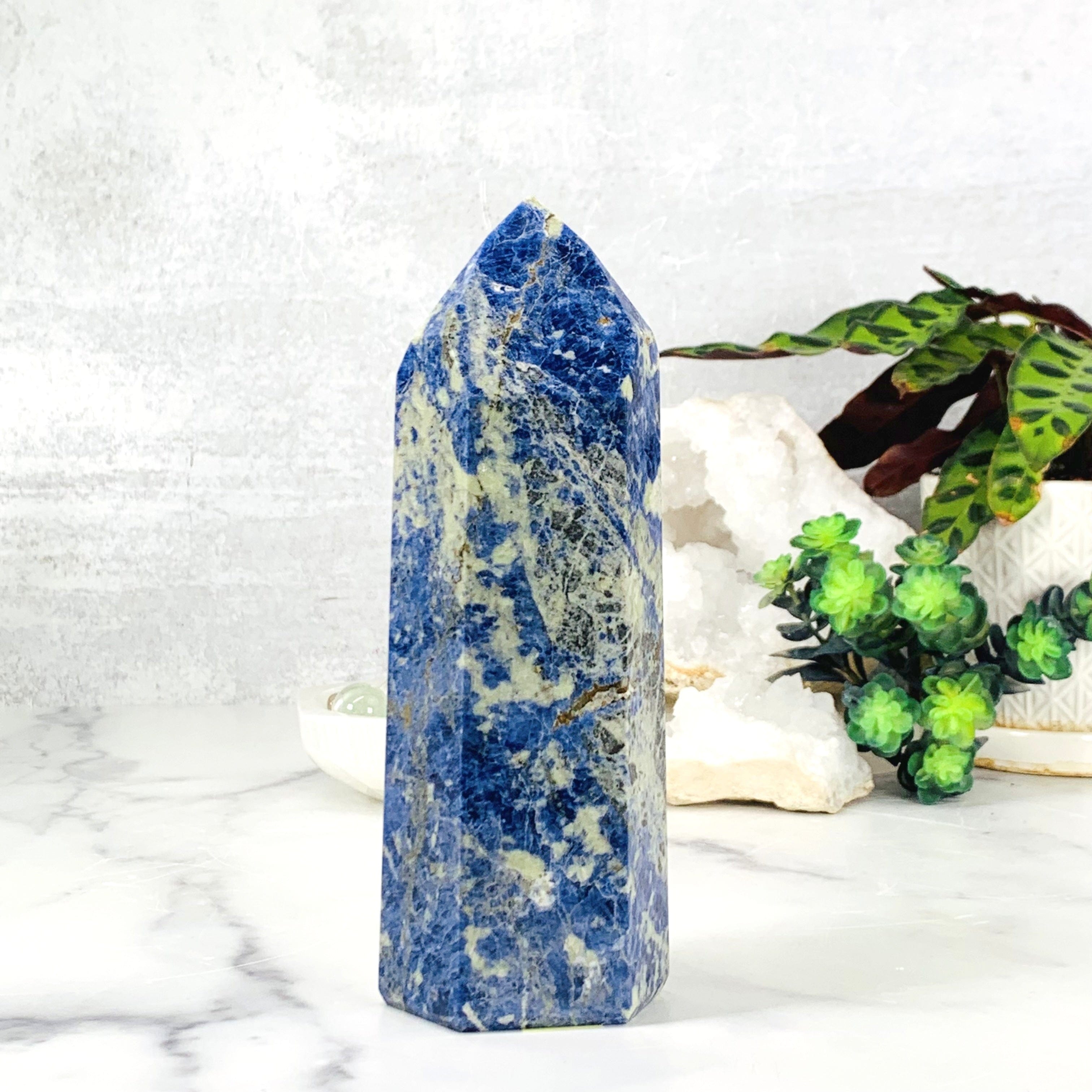 Sodalite Polished Tower Point