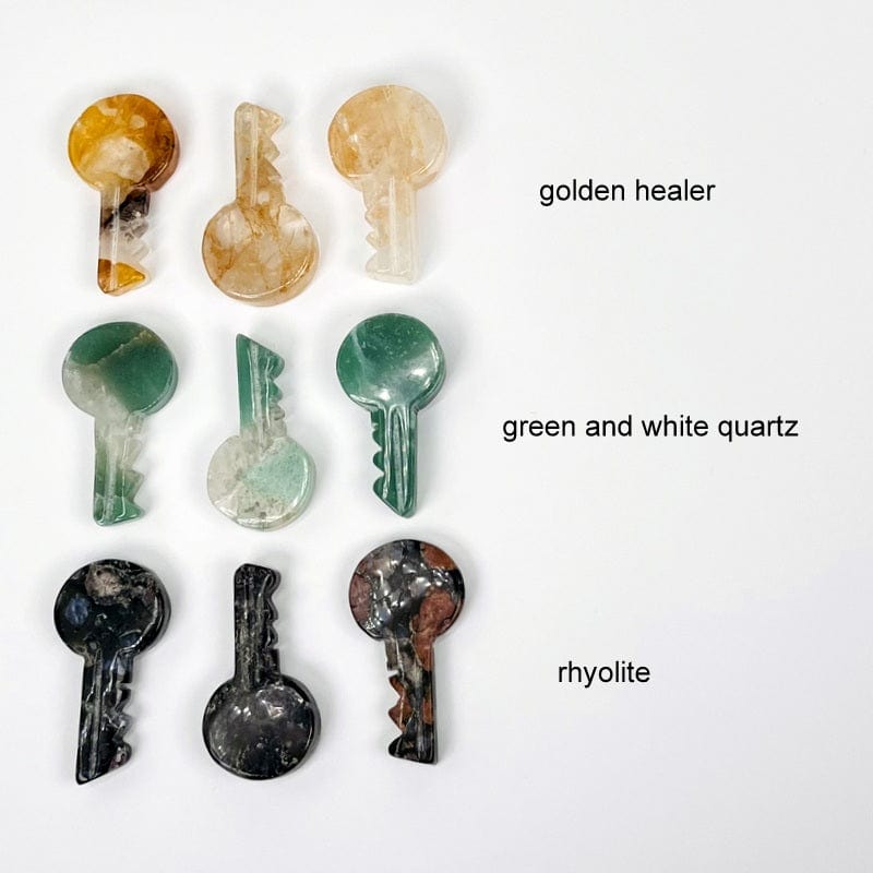 Crystal Gemstone Key Cabochons