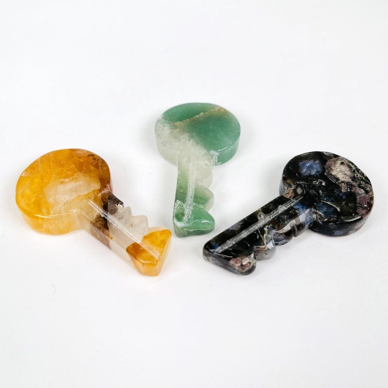 Crystal Gemstone Key Cabochons