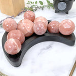 Rose Calcite Spheres - By Weight (SPHE-S3)