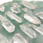 Crystal Quartz Rough Point Pendant - High Quality