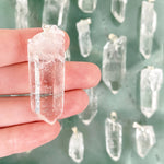 Crystal Quartz Rough Point Pendant - High Quality